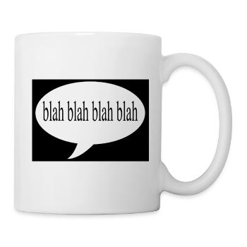 Blah Blah Blah - Mug - white - Right