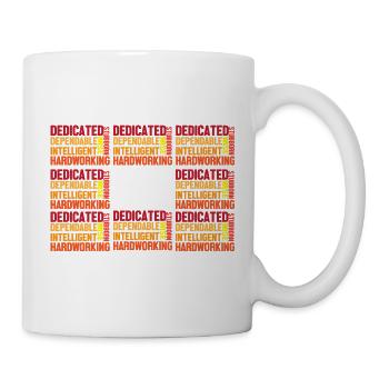 Signe du zodiaque Taureau - Mug blanc - blanc - Droite