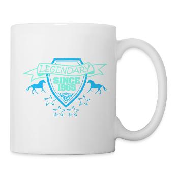 Horse riding 1965 - Mug - white - Right
