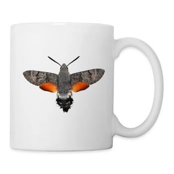Hummingbird Hawk Moth Macroglossum stellatarum - Mug - white - Right