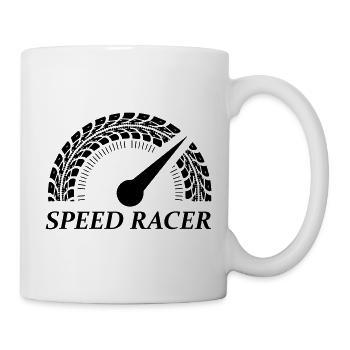 Vitesse de vitesse Racer - Mug blanc - blanc - Droite