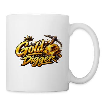 Gold Digger Gloss Motif - Mug - white - Right