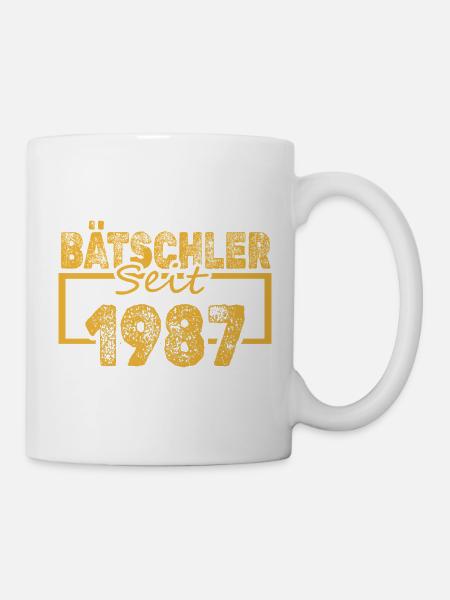 1987 - Tasse - Weiß