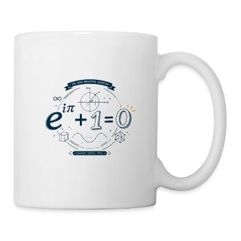 Eulersche Gleichung - Tasse - Weiß - Rechts