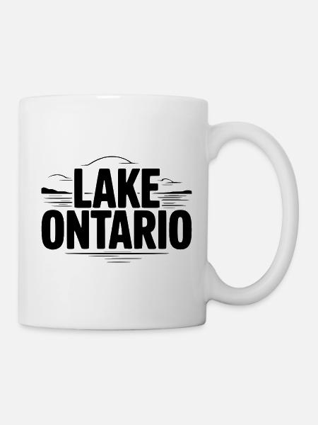 Ontariosee - Tasse - Weiß