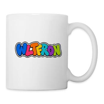 Weltfrieden  - Tasse - Weiß - Rechts