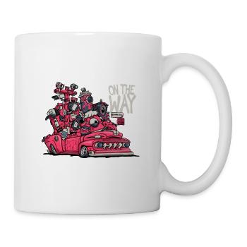 Unterwegs - Tasse - Weiß - Rechts