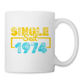 seit 1974 - Tasse - Weiß - Rechts