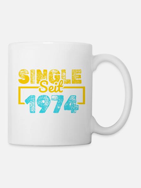 seit 1974 - Tasse - Weiß