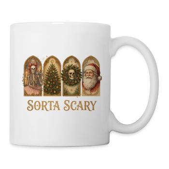 Sorta Scary Christmas - Tasse - Weiß - Rechts