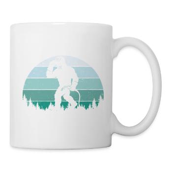 Bigfoot-Schweißer – Schweißer und Metallarbeiter Sasquatch - Tasse - Weiß - Rechts