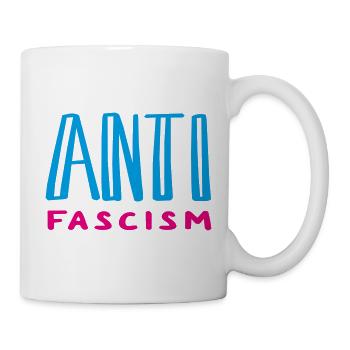 Antifascism  - Tasse - Weiß - Rechts