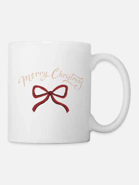 Frohe Weihnachten - Tasse - Weiß