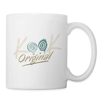 Kook Original Groovy Spiral Retro 70s - Tasse - Weiß - Rechts