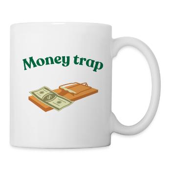 Geld - Tasse - Weiß - Rechts