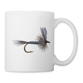 Blue Dun Streamer - Tasse - Weiß - Rechts