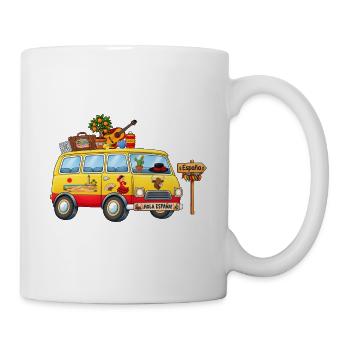 Spanien Camper Wohnmobil - Tasse - Weiß - Rechts