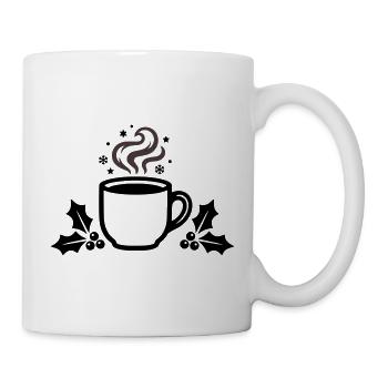 Winter Kaffee Tasse Icon - Tasse - Weiß - Rechts