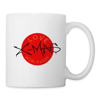 X-MAS - Tasse - Weiß - Rechts