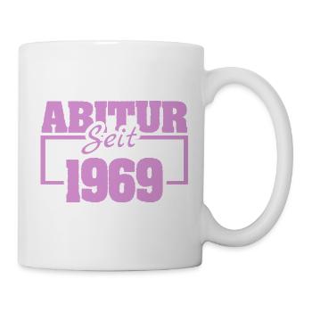 Abi 1969 - Tasse - Weiß - Rechts