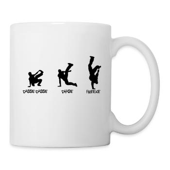 breakdance - Mug blanc - blanc - Droite