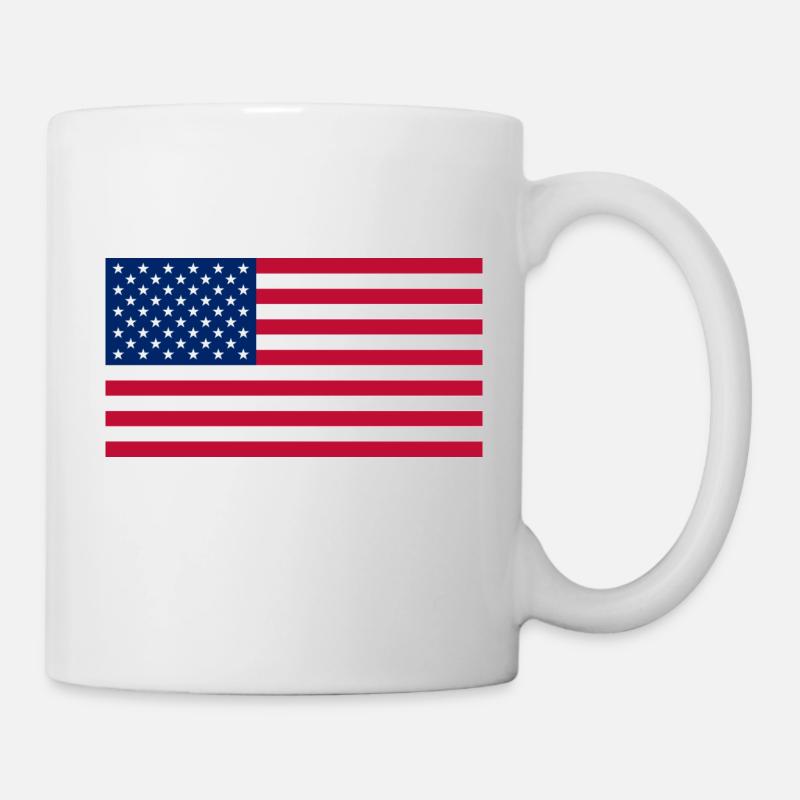 usa - Tasse - Weiß