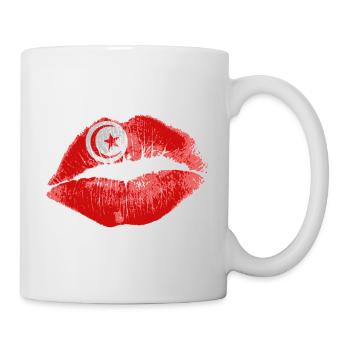 Kiss (Tunisia / Tunesia) - Mug - white - Right