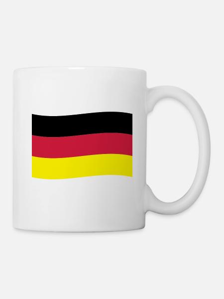 Germany Flag Flag - Mug - white