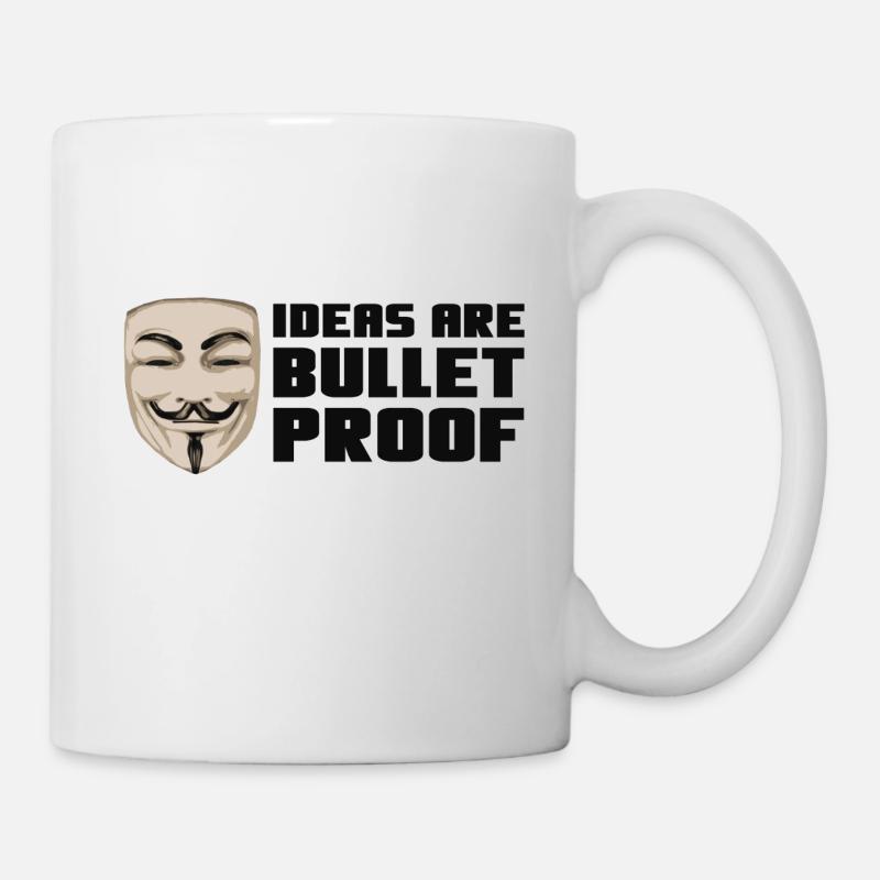 Mask - bulletproof - Mug - white