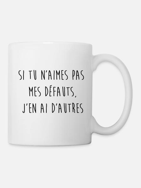 Defauts etc - Mug blanc - blanc