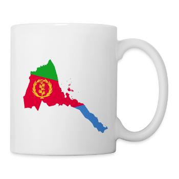 eritrea collection - Tasse - Weiß - Rechts