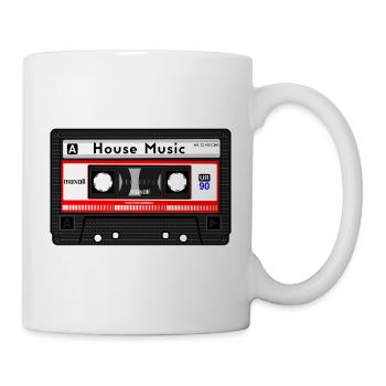 MAISON DE MUSIQUE CASSETTE - Mug blanc - blanc - Droite