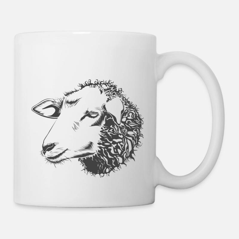 sheep110 - Tasse - Weiß