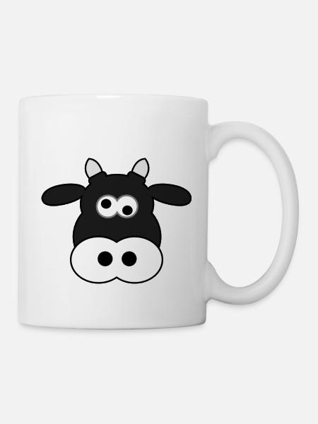 cow258 - Tasse - Weiß