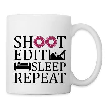 Funny Photographer Geschenk - Tasse - Weiß - Rechts