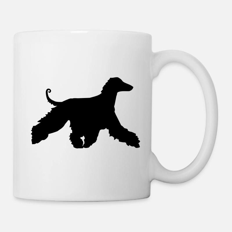 Afghane - Tasse - Weiß