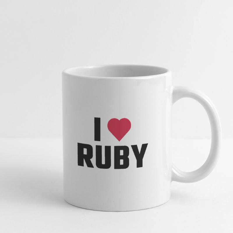 I Love RUBY Mug