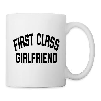 First Class Girlfriend - Mug - white - Right