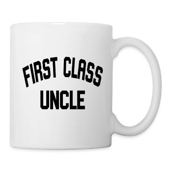 Tout d'abord l'oncle - Mug blanc - blanc - Droite