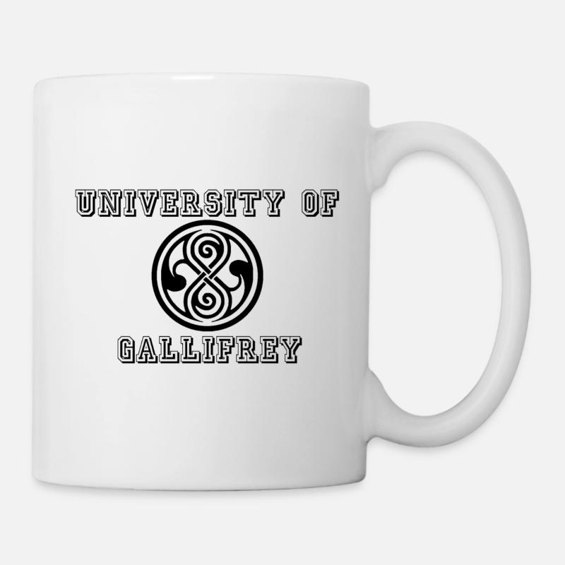 TimeLord University - Tasse - Weiß