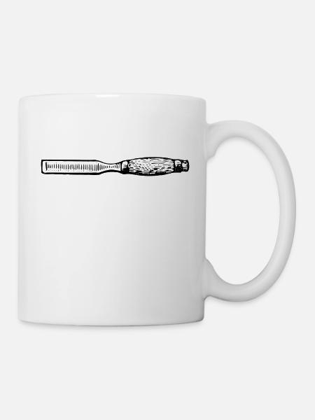 tischler zimmermann schreiner carpenter joiner11 - Tasse - Weiß