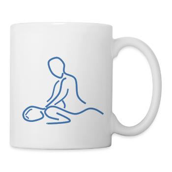 first aid massage first aid therapy therapy1 - Mug - white - Right