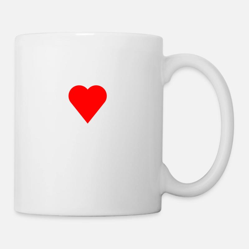 J'adore Badminton - Mug blanc - blanc
