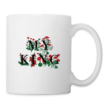 My King partner shirt - Mug - white - Right