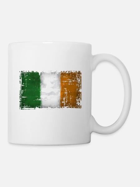 Irland - Ireland - Tasse - Weiß