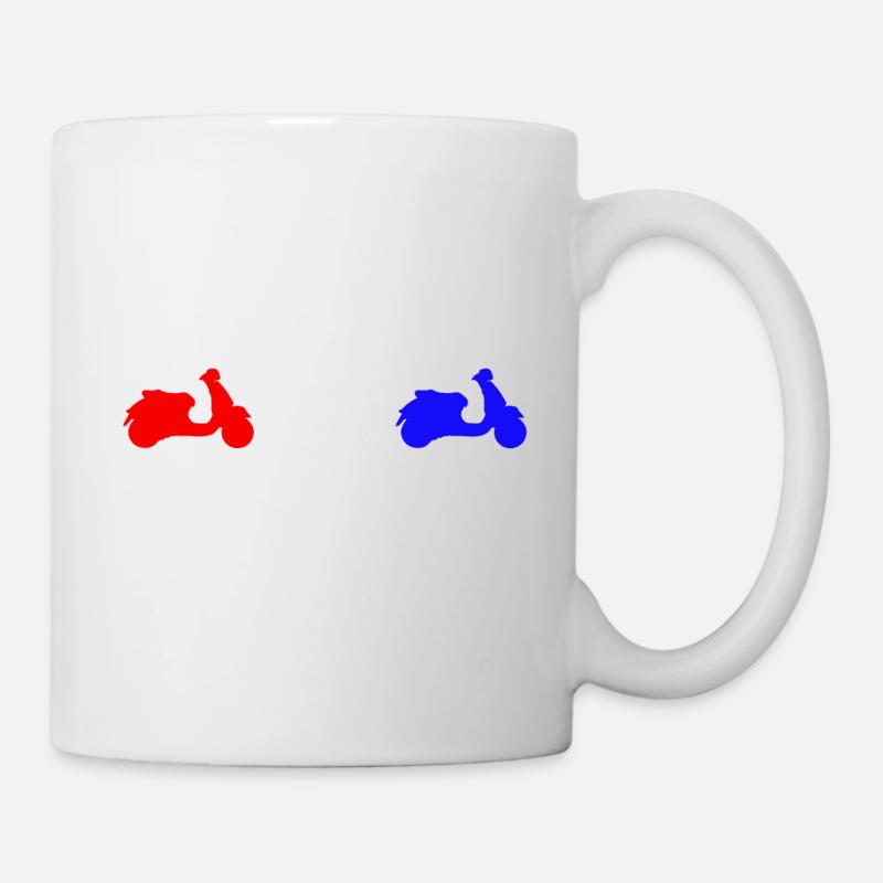 Roller - Tasse - Weiß