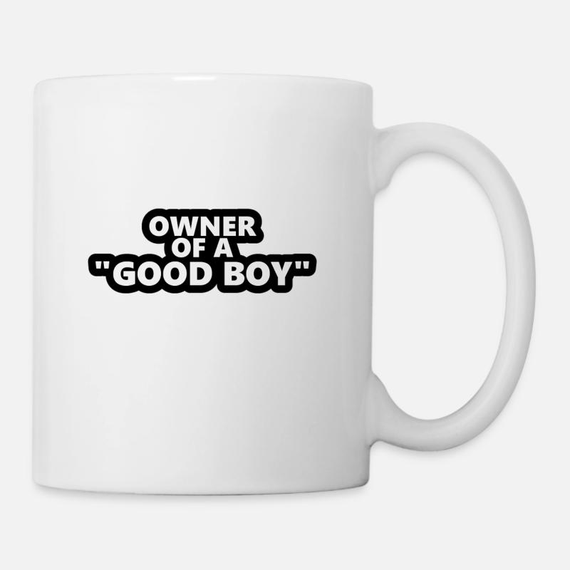 "GOOD BOY" Hundebesitzer - Tasse - Weiß