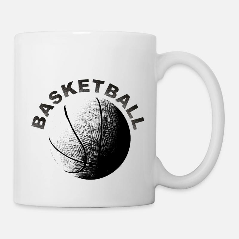 basket-ball - Mug blanc - blanc
