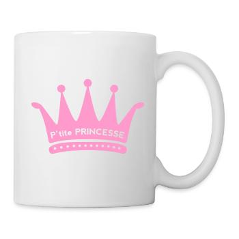 P'tite Princesse - Mug blanc - blanc - Droite