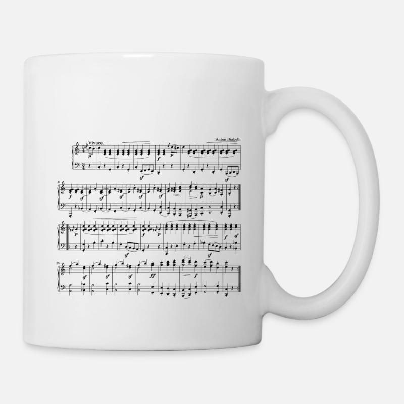 music - Mug - white